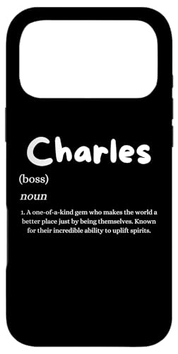 Charles Definition Personalized Name Costume For Charles �X�}�z�P�[�X iPhone 17 Pro Max �p