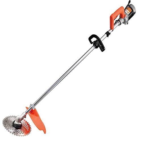 QJJML Rotary Mower, Rechargeable Electric Lawn Mower, Small Garden Home