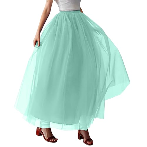 Jupe en tulle noir pour femme et fille, style tutu vintage court ou long