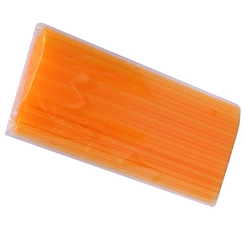 Image of Healeved Food Grade Plastic Straws 200 Pcs Flat Mouth Straight Drinking Straws for Parties Everyday Use