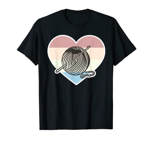 Gancho de ganchillo para colcha, diseño de abuela y mamá Camiseta