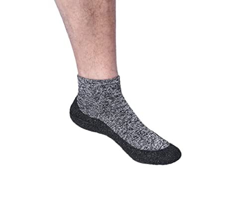 Whitin Aqua Socks Shoes For Mens Womens Aquasocks Water Shoes For Beach Barefoot Sand Size 9 Youth Volleyball Aqua Fishing Hiking Boating Sports Kayaking Sailing Quick Dry Sock Shoes Grey #TOP4