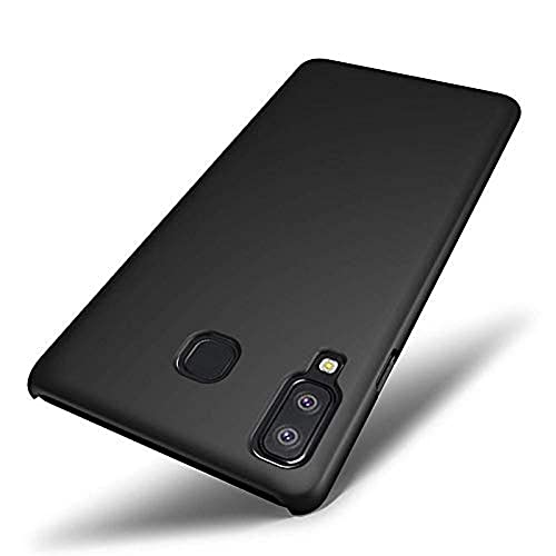 Image of Mobile Back Cover Case for Samsung Galaxy A8Star (Silicone Case|CameraProtection|Black SC1510)