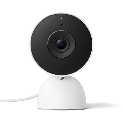 Google Nest Cam Indoor (con cavo, 3ª gen.) - Videocamera