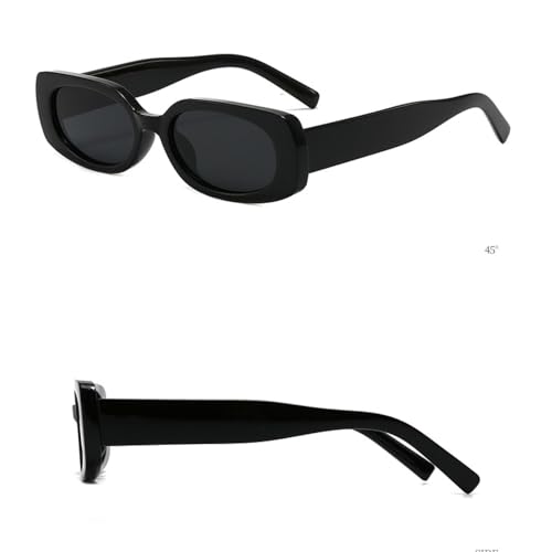 Lunettes de soleil punk femme verres bleus protègent des UV avec style - 3