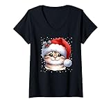Photo Gallery donna gatto natale famia vestito bambini gatti natale maglietta con collo a v Photo Gallery donna gatto natale famia vestito bambini gatti natale maglietta con collo a v