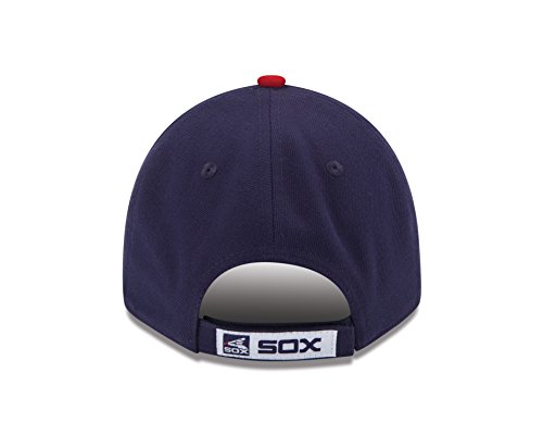 Gorra ajustable New Era MLB Chicago White Sox 9FORTY blanca miniatura 3