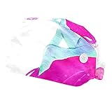 rieodkfmhd 2 confezioni di cappelli da lavoro con bottone e fascia sudore, unicorno acquerello regolabile cappelli da lavoro per donna uomo, multicolore 01, m-l