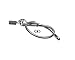 T&S Brass B-0100-C Spray Valve with Low Flow Head and 44" Flexible Stainless Steel Hose