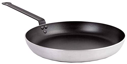 METRO Professional Poêle à frire en aluminium Ø 36 cm Revêtement anti-adhésif adapté au four jusqu'à max. 240 °C, pour four à gaz électrique et vitrocéramique, utilisation professionnelle