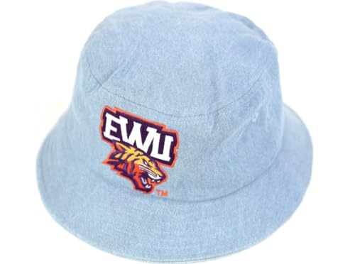 Generic Edward Waters University EWU Bucket Hat-Light Blue Denim