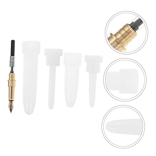 Nuobesty 516J50G2054WZM 3 Sets Pen Silicone Mold Handmade Pen Diy Mould Diy Fountain Pen Silicone Lightweight Silicone Mold Fountain Pen Resin Molds Mold thumb #5