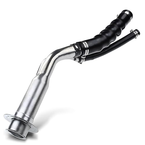 A-Premium Fuel Tank Filler Neck Pipe Hose Compatible with Ford E-150/E-250/E-350 Econoline, E-350 Econoline Club Wagon 1992-1996, Replace# 3C2Z9034BA