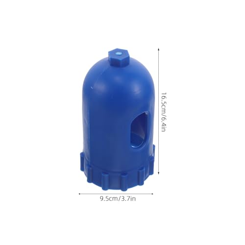 Protector para botella de gas azul para evitar daños en válvulas 3