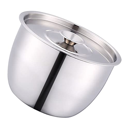 Tazón para mezclar huevos de acero inoxidable Luxshiny miniatura 1