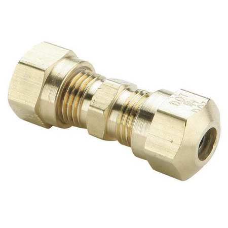 Parker Hannifin 62NTA-8-pk5 Air Brake-NTA Union Fitting, Brass, 1/2" Compression Tube x 1/2" Compression Tube (Pack of 5)
