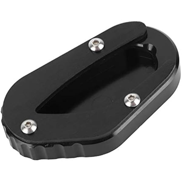 Stojak motocyklowy, stojak boczny motocykla Powiększ przedłużenie podpórki pasuje dla TRIUMPH Bonneville T100/T120(Black)