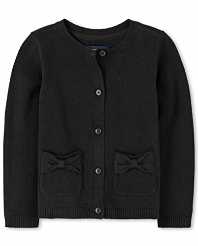 Image of The Children's Place baby-girls And Toddler Bow Pocket Cardigan