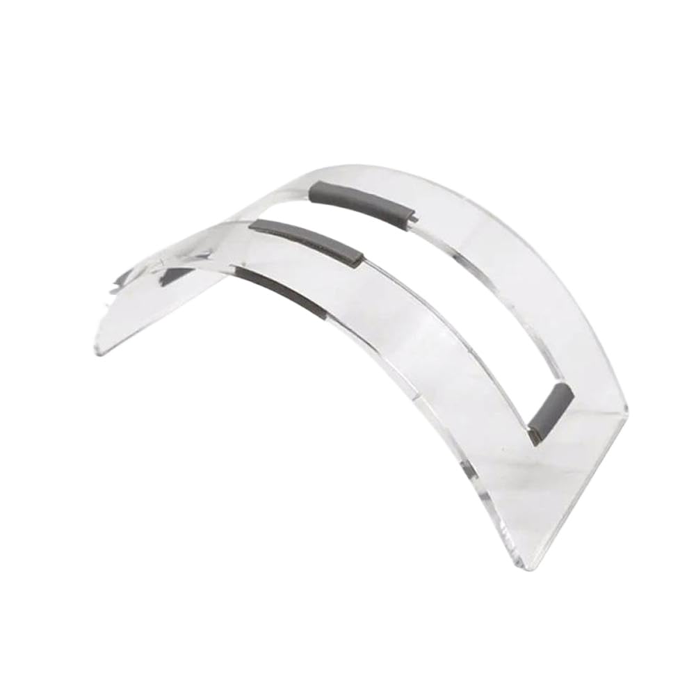 Soporte Vertical acrílico para computadora portátil con Base Estable para la mayoría de computadoras portátiles y tabletas, Organizador de Escritorio Que Ahorra Espacio