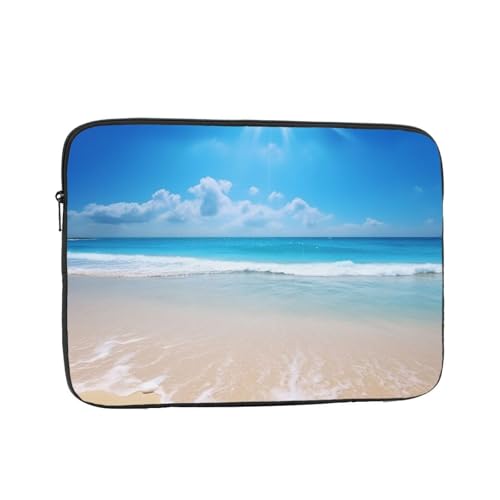 Funda para Laptop Sunshine and Beach 17 pulgadas Negra miniatura 1