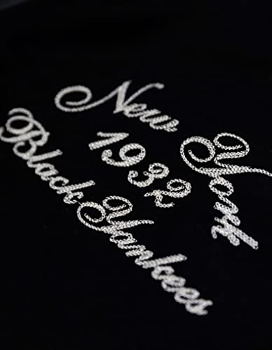 NLBM Negro Leagues Heritage Wool Baseball Jacket Black Yankees4