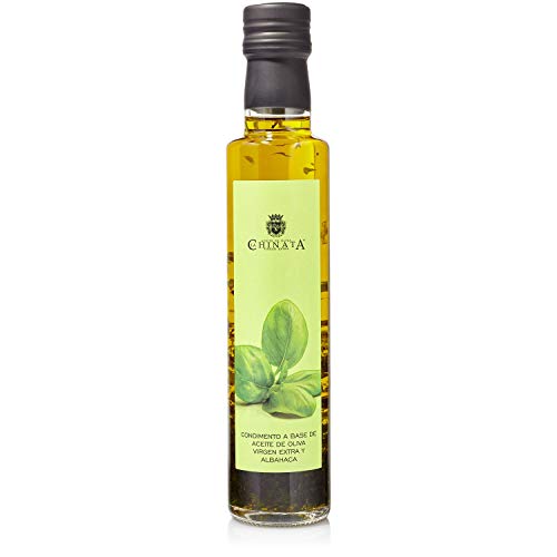 Aceite Oliva Virgen Extra 'Albahaca' (250 ml) - La Chinata