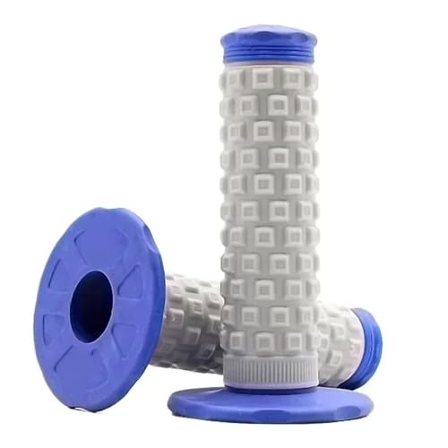 Poignée moto guidon 22mm en caoutchouc pour moto et vélo 7/8 pouces