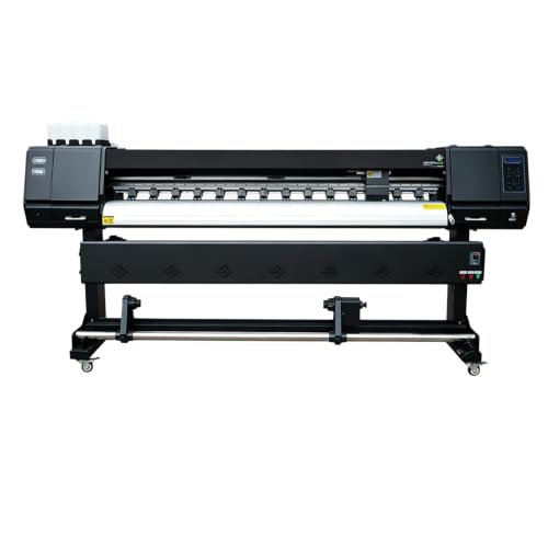 Image of 1.8m Eco Solvent Large Format Printer Plotter Single Nozzle with Xp600 Printhead for Applicable to Banners Wallpapers etc Inkjet Printing