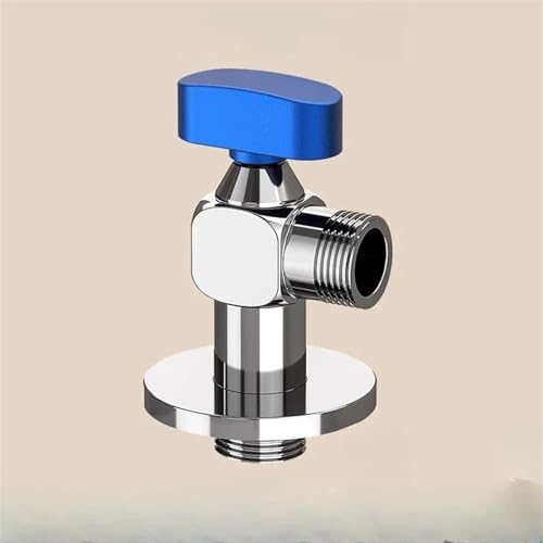 Válvula de ángulo para control de flujo de agua fría y caliente 2
