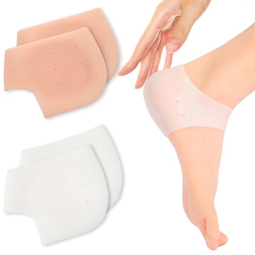 2 Pairs Silicone Heel Cups