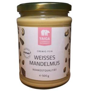 Taiga Naturkost - Mandelmus weiß - Bio - Rohkost-Qualität - 500 g Cover