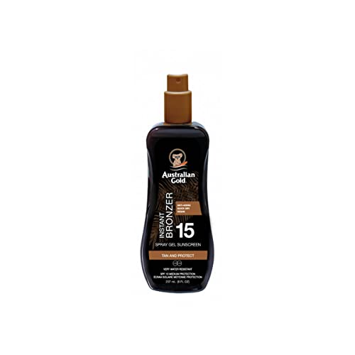 Australian Gold Gel Bronceado Y Protegido Spf15 Bronceador Instantáneo 237ml