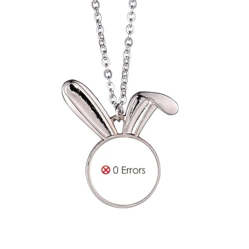 Collier pendentif lapin et bijoux fantaisie pour idée cadeau femme
