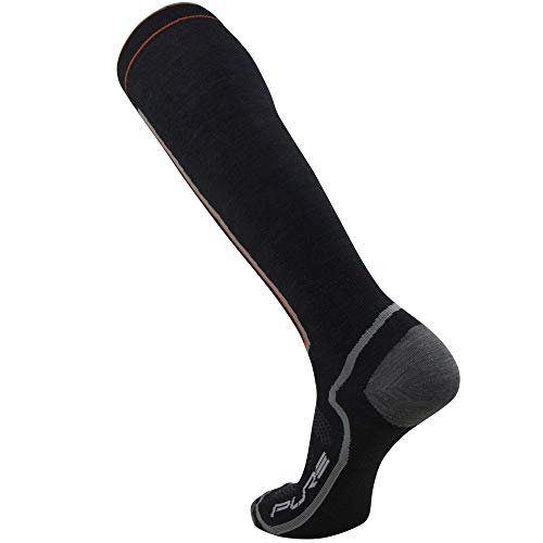 Ultra Light Ski Socks – Thin Premium Merino Wool Skiing For Men, Women – Snowboard #TOP2
