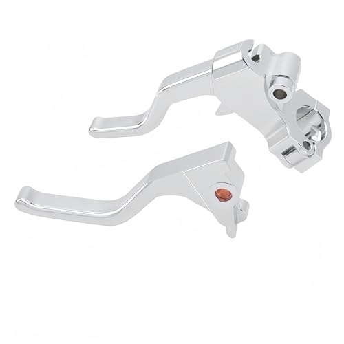 Levier de frein et embrayage fini chrome brillant pour personnalisation custom