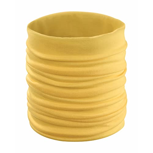 ANTEVIA - Cache-Cou Unisexe 120g / m² | Taille Adulte | Plus DE 10 MODÈLES | Tour de Cou col Écharpe Homme ou Femme | Couleur : Jaune (Cherin Jaune) Cover