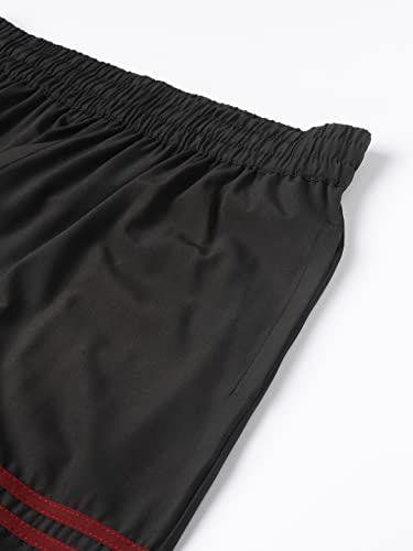 Image of ATICX Polyester Shorts for Men - Quick Dry Lightweight with Zipper Pockets - Gym, Running, Jogging, Training Half Pants for Basketball, Swimming, Badminton, Cycling, Football, Outdoor & Home Wear