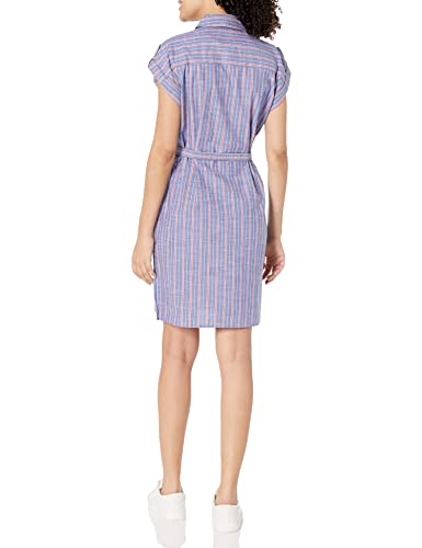 Image of Tommy Hilfiger Women's Shirt Dress - Chambray Tie Waist Dress