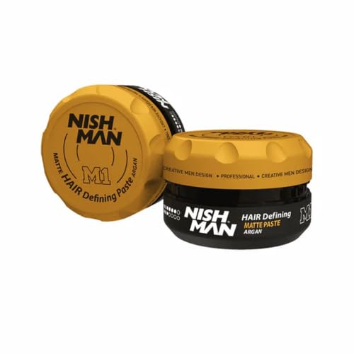 NISHMAN M1 Hair Defining Paste Wax - Matte Paste Argan 100g