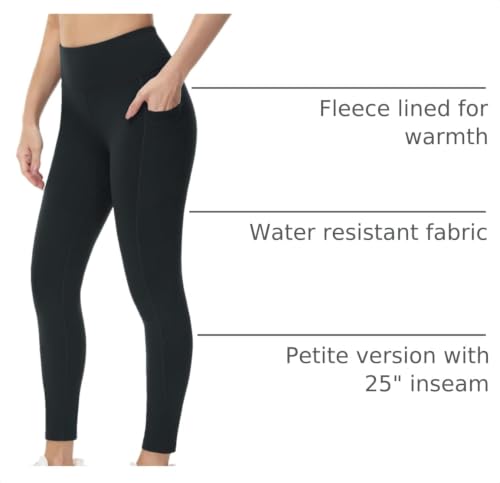 Image of baleaf Women's Fleece Lined Leggings Thermal Warm Winter Tights