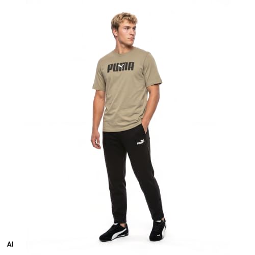 Puma ESS No. 1 Logo Sweatpants FL OP, Pantalon tricoté Homme, Puma Black,