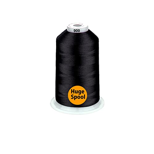 Simthread - 33 Selections - Various Assorted Color Packs Of Polyester Gray Embroidery Machine Thread Huge Spool 5500Y For All Purpose Sewing Embroidery Machines - Essential Color 3 #TOP1