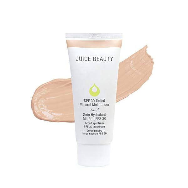 Juice Beauty SPF 30 Tinted Mineral Moisturizer - BB Cream in Sand - 60 mL - Provides Light Glowing Coverage - Vegan, Cruelty Free