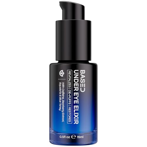 BASED Under Eye Elixir Hydrating & Refreshing Formula Simple. Effective. Based. 0.5 fl oz Pack of 1