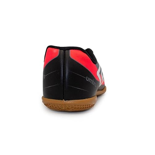 Chuteira Futsal Umbro Prisma + - Preto E Salmão - 38