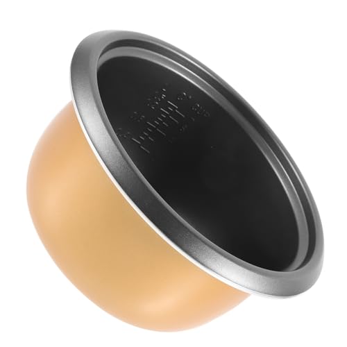 VALICLUD Olla Interior de Cocina Aluminio Antiadherente con Compatible con Cocedores de Arroz y Vitrocerámica de Inducción Reemplazo Multiuso para Cocinar y Hornear