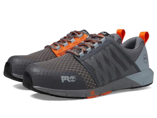 Image of Timberland PRO Radius Composite Safety Toe Grey /Orange 1 9 D (M)