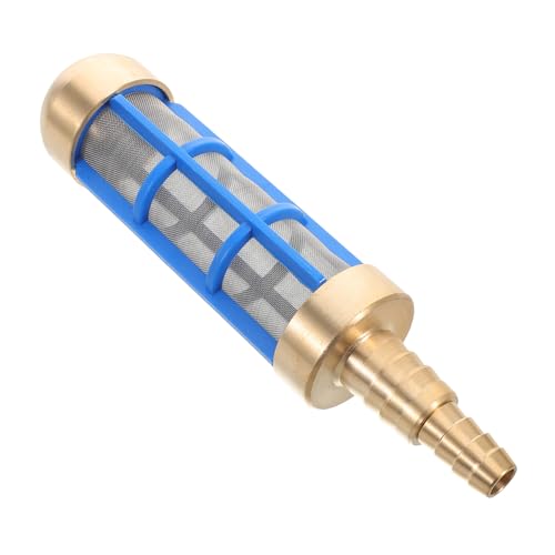 Supvox Wasserfilter Für Hochdruckreiniger Sedimentfilter Für Autowaschanlagen Schlauchendfilter Aus Kupfer Und Edelstahl Für Garten Und Haushaltsreinigung Mit Beschwerter Saugseite Für Ef