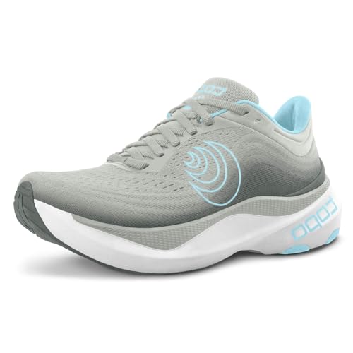 �����j���O�V���[�Y AURA (�I�[��) 5mm�h���b�v �O���[/�u���[ EU W8(24.5 cm) ���f�B�[�X 020095