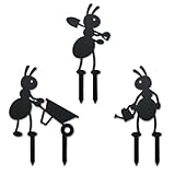 Photo Gallery wadorn 3 pezzi decorativi formiche bastoni da giardino in metallo, silhouette funzionante formica su una fattoria statue metalliche per all aperto animali giardino ornamento regali arte cortile Photo Gallery wadorn 3 pezzi decorativi formiche bastoni da giardino in metallo, silhouette funzionante formica su una fattoria statue metalliche per all aperto animali giardino ornamento regali arte cortile